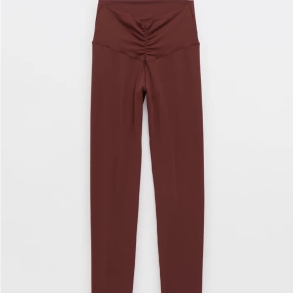 Aerie Chocolate High-Waisted scrunched Leggings - Picture 12 of 12